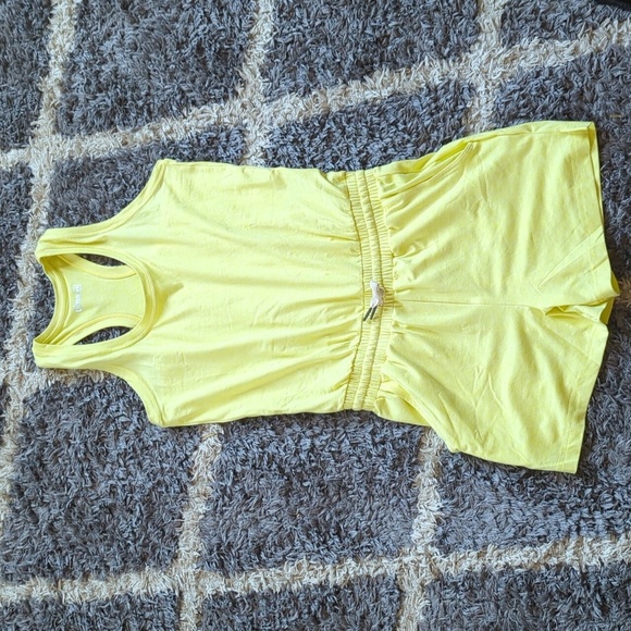 Zyia Lemon Laguna Downtime Athletic Romper Size XS - Picture 3 of 8
